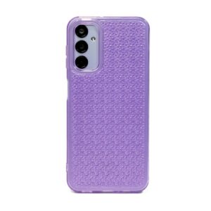Tagakaaned iLike Samsung Galaxy A14 5G Silicone case Shine Transparent Violet