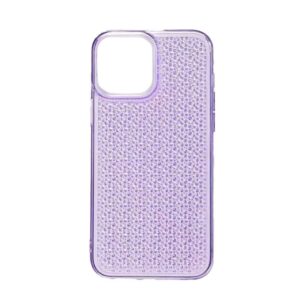 Tagakaaned iLike Apple iPhone 13 Silicone case Shine Transparent Violet