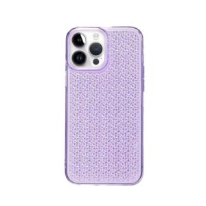 Tagakaaned iLike Apple iPhone 14 Pro Silicone case Shine Transparent Violet