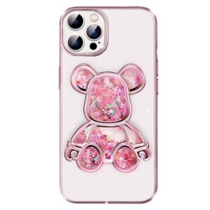 Back panel cover iLike Apple iPhone 13 Pro Silicone Case Print Desire Bear Pink