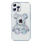 Чехол на заднюю панель iLike Apple iPhone 13 Pro Silicone Case Print Desire Bear Silver
