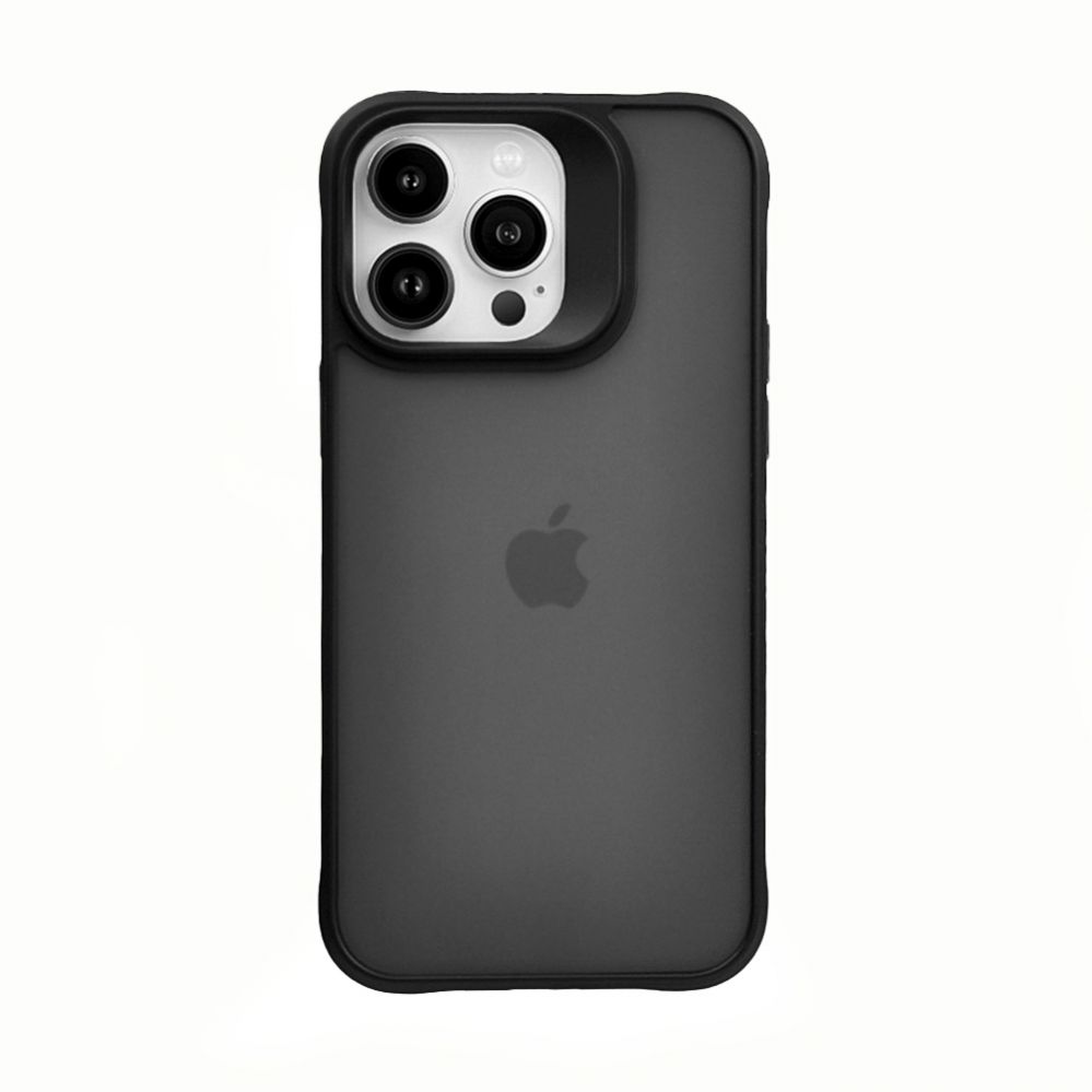 Back panel cover iLike Apple iPhone 15 Pro Newton PC Matte Case Black