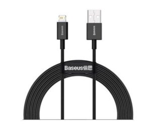 Kabelis Baseus  Superior Fast Charging Data Cable USB-Lightning 2.4A 2m Black