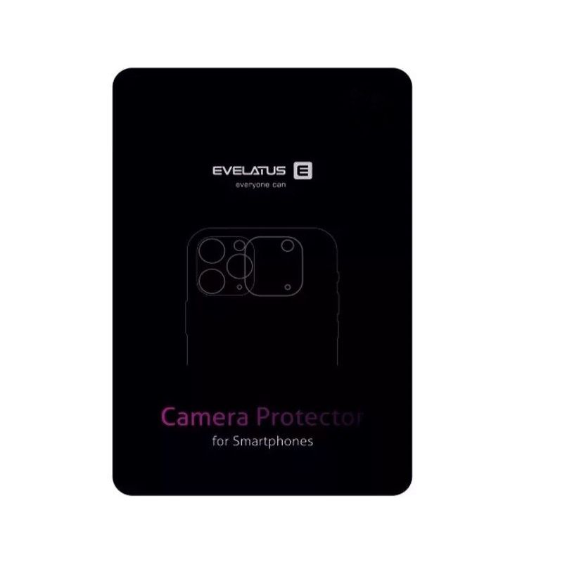 Apsauginiai stiklai Evelatus Apple iPhone 15 Camera Lens Protector Armor Black