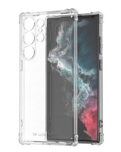 Nugarėlės dėklai iLike Samsung Galaxy S23 Ultra Armor Case Anti Shock Transparent