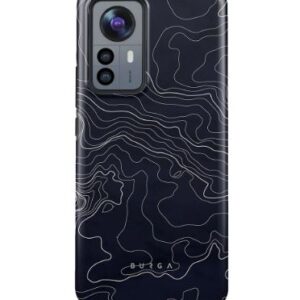 Tagakaaned iLike Xiaomi 12/12X Burga Drifting Shores - Line Art Tough Case
