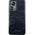 Чехол на заднюю панель iLike Xiaomi 12 Pro Burga Drifting Shores - Line Art Tough Case