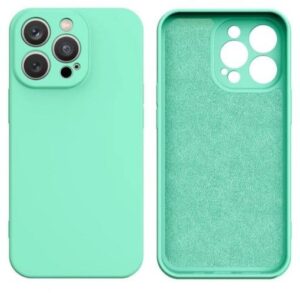 Back panel cover iLike Samsung Galaxy A54 5G silicone cover Mint Green