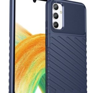 Back panel cover iLike Samsung Galaxy A34 5G silicone armor case Blue