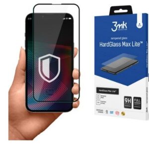Aizsargstikls 3MK Samsung Galaxy A14 4G/5G HardGlass Max Lite Black