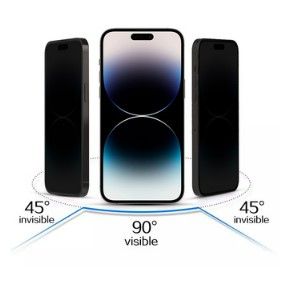 Apsauginiai stiklai iLike Samsung GALAXY A34 5G TEMPERED PRIVACY GLASS Black