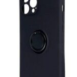 Nugarėlės dėklai iLike Samsung Galaxy A14 4G / A14 5G Finger Grip case Black