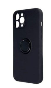 Nugarėlės dėklai iLike Samsung Galaxy A14 4G / A14 5G Finger Grip case Black