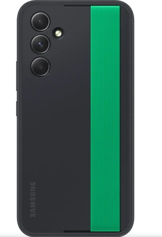 Back panel cover Samsung - Galaxy A54 5G Slim Strap Cover Black