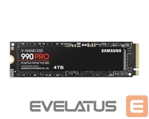 Kietasis diskas SDD Samsung  SSD M.2 2280 4TB/990 PRO MZ-V9P4T0BW 