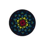 Universalus laikiklis (Popsocket) iLike  Universal Pop Holder Hypnotic Black Yellow