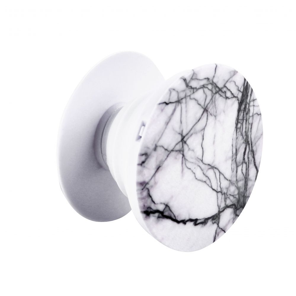 Universaalne telefonihoidja (Popsocket) iLike Universal Pop Holder Marble White