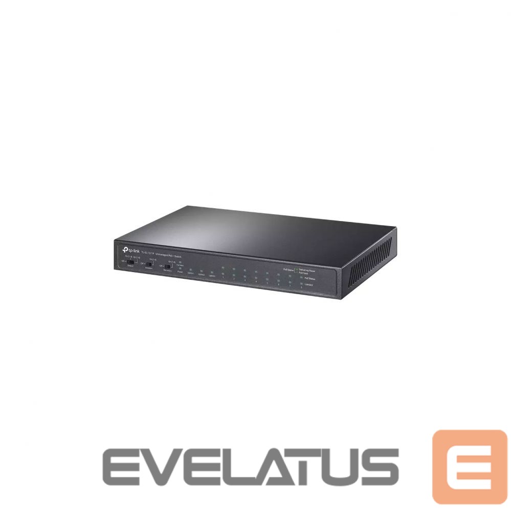 Võrgulülitid TP-Link NET SWITCH 8PORT 10/100M POE+/TL-SL1311P