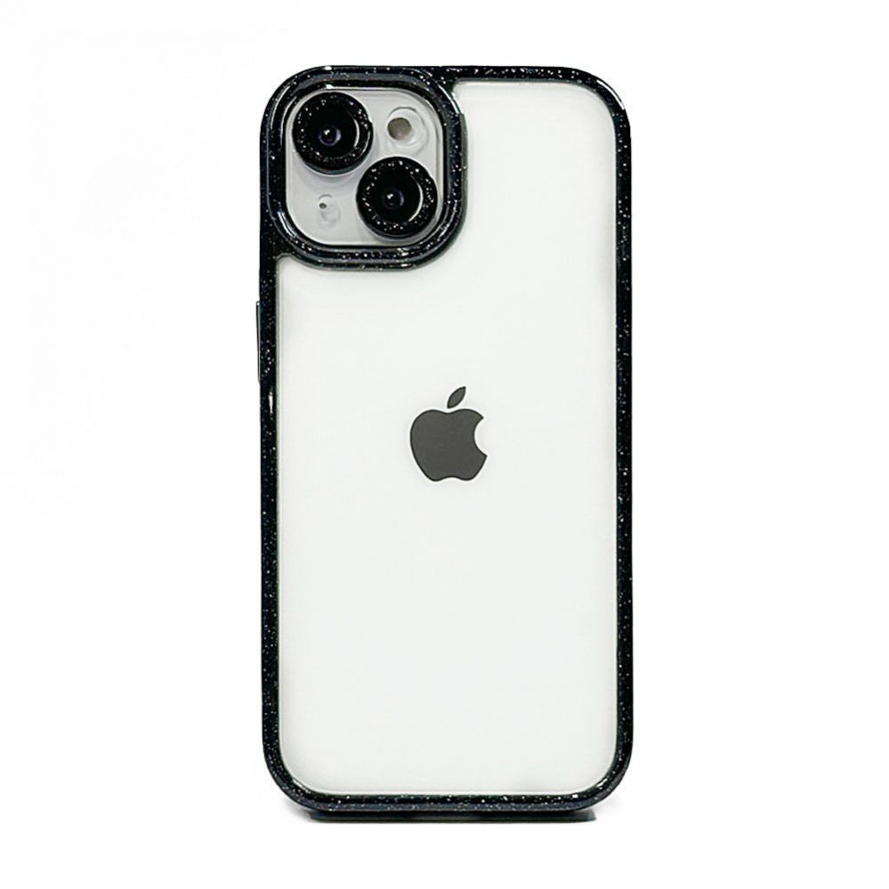 Tagakaaned iLike Apple iPhone 14 STARS LENS ACRYLIC COVER Black