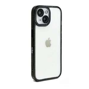 Nugarėlės dėklai iLike Apple iPhone 14 STARS LENS ACRYLIC COVER Black