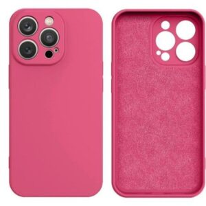 Back panel cover iLike Samsung Galaxy A14 5G / Galaxy A14 silicone case Pink