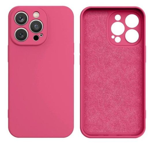 Back panel cover iLike Samsung Galaxy A14 5G / Galaxy A14 silicone case Pink