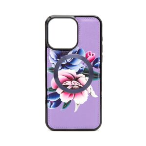 Back panel cover Evelatus Apple iPhone 15 Pro Wallet  and Slim Cover Case Purple