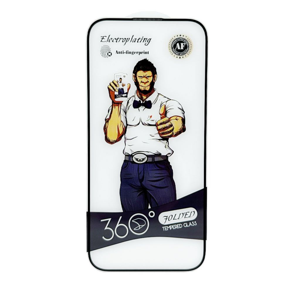 Protective glass Evelatus Apple iPhone 15 2.5D Full Cover Glass Anti-Static Light Black