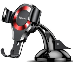 Auto turētājs Baseus  SUYL-XP09 Osculum Gravity Car Mount Black