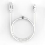 Cable Evelatus  Evelatus USB A to Lightning, Cable 1.2M (MFI11CL) Aluminum housing braiding White