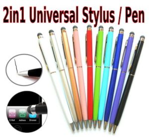 Zīmulis iLike Universal PN1 Universal 2in1 Capacitive Touch Stylus with Pen (Smartphone and Tablet PC) Purple