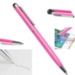 Zīmulis iLike  PN1 Universal 2in1 Capacitive Touch Stylus with Pen (Smartphone and Tablet PC) Pink