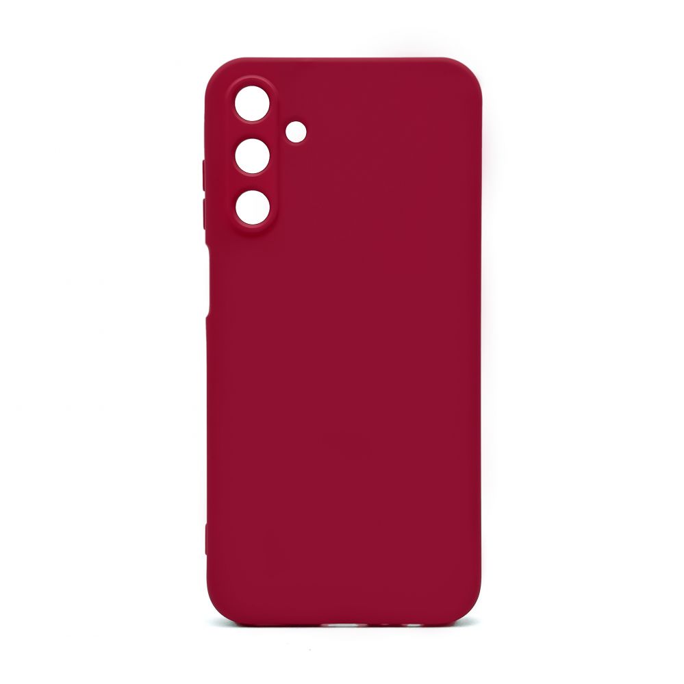Back panel cover iLike Samsung Galaxy A15 Nano Silicone case Plum