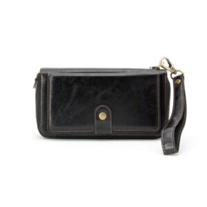 Universali kišenė telefono korpusui Evelatus Universal Multifunctional Wallet Wristband Leather Black