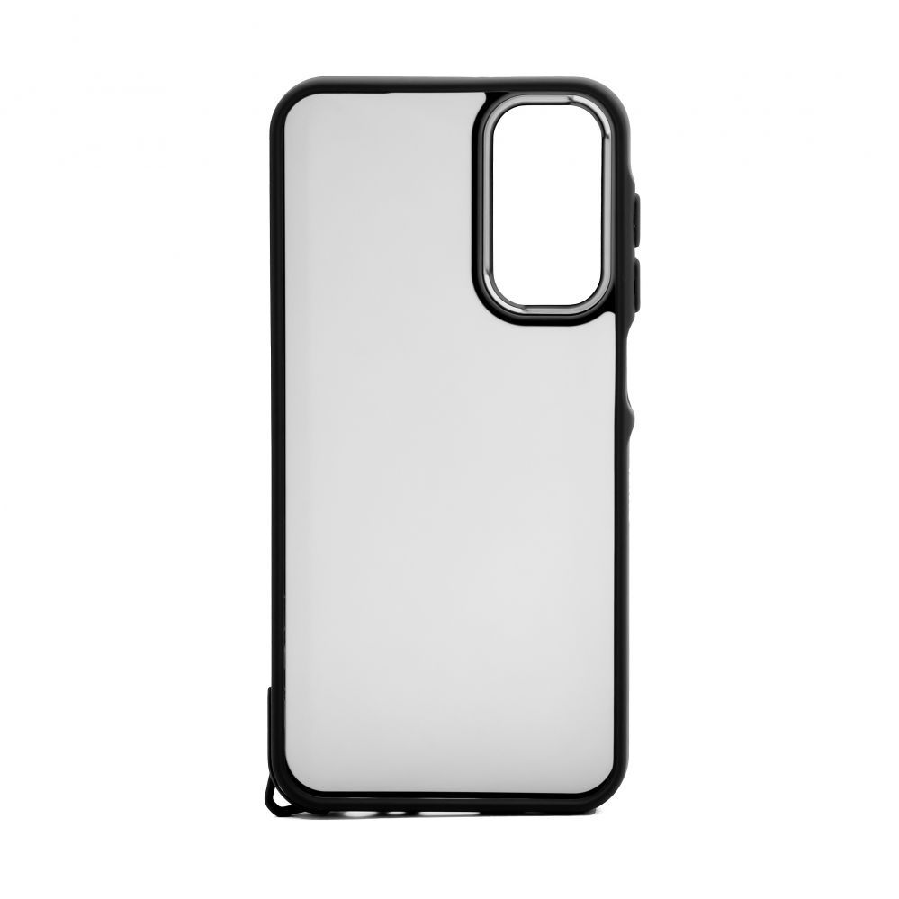 Back panel cover iLike Samsung Galaxy A15 PC Hybrid Case Black