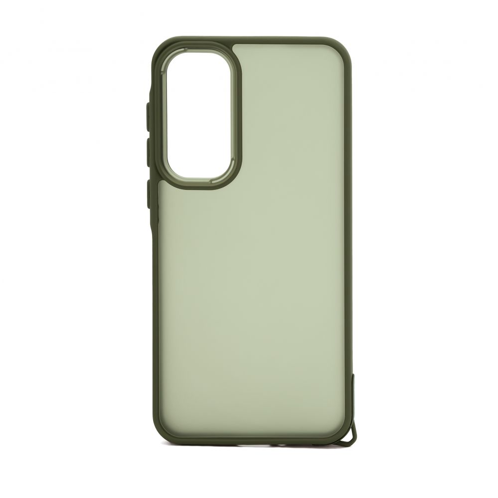 Back panel cover iLike Samsung Galaxy A35 PC Hybrid Case Green
