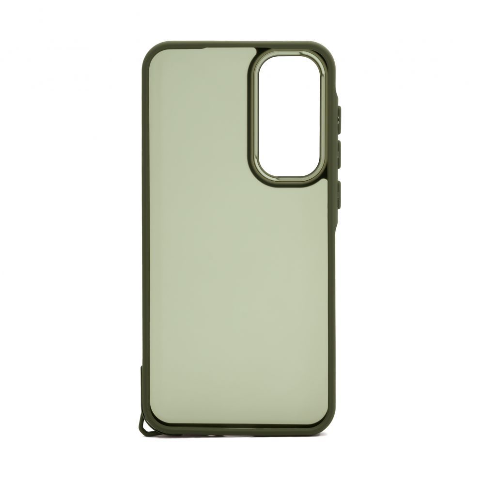 Back panel cover iLike Samsung Galaxy A35 PC Hybrid Case Green