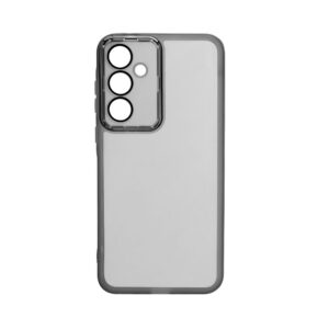 Nugarėlės dėklai iLike Samsung Galaxy A55 Transparent Case and Camera Protection Black