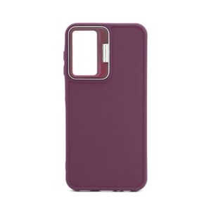 Nugarėlės dėklai iLike Samsung Galaxy A55 Hybrid case With Camera Stand Plum