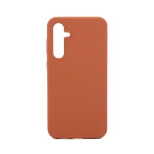 Tagakaaned Evelatus Samsung Galaxy S23 FE Premium Soft Touch Silicone Case Saddle Brown