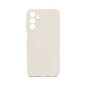 Tagakaaned Connect Samsung Galaxy A15 Premium Quality Soft Touch Silicone Case Antique White