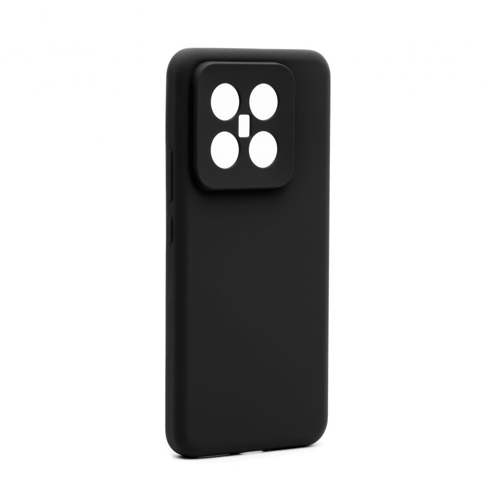 Tagakaaned Connect Xiaomi 14 Pro Premium Quality Magnetic Soft Touch Silicone Case Black