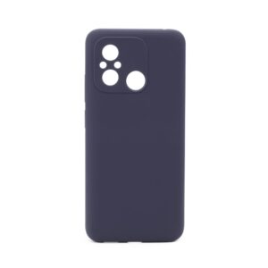 Nugarėlės dėklai Connect Xiaomi Redmi 12C Premium Quality Soft Touch Silicone Case Midnight Blue