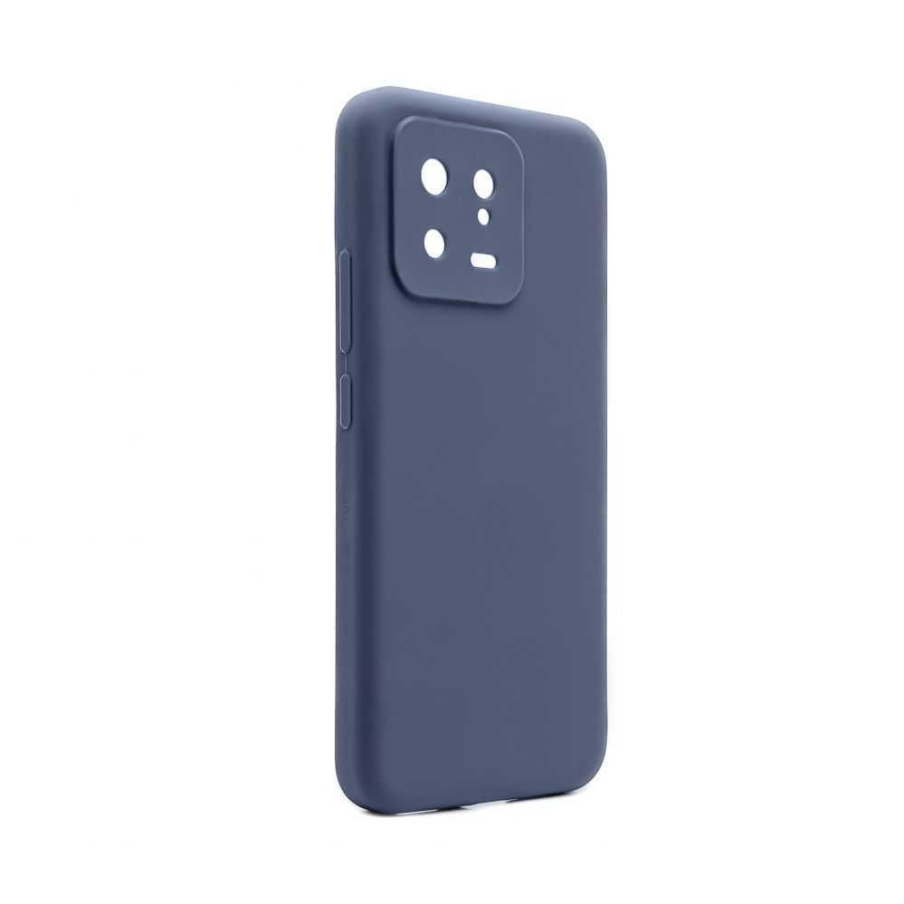 Back panel cover Connect Xiaomi Redmi 13 Premium Quality Soft Touch Silicone Case Midnight Blue