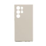 Чехол на заднюю панель Connect Samsung Galaxy S24 Ultra Premium Quality Magnetic Soft Touch Silicone Case Grey