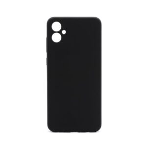 Aizmugurējais vāciņš Connect Samsung Galaxy A05 4G Premium Quality Soft Touch Silicone Case Black