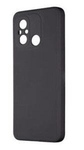 Nugarėlės dėklai iLike Xiaomi Redmi 12C Matte TPU Case Black