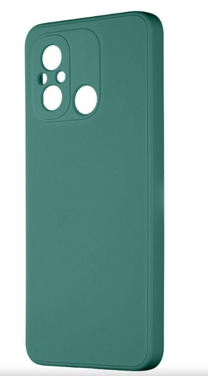 Back panel cover iLike Xiaomi Redmi 12C Matte TPU Case Dark Green