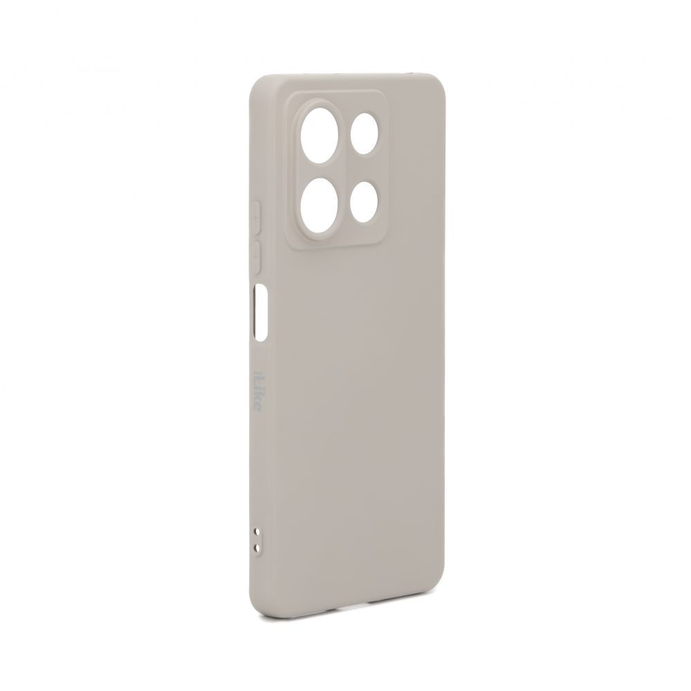 Back panel cover iLike Xiaomi Redmi Note 13 5G Nano silicone case Grey