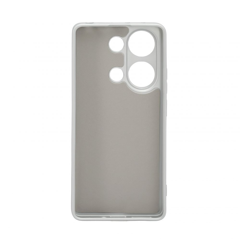 Back panel cover iLike Xiaomi Redmi Note 13 Pro 4G / Poco M6 Pro Nano silicone case Silver